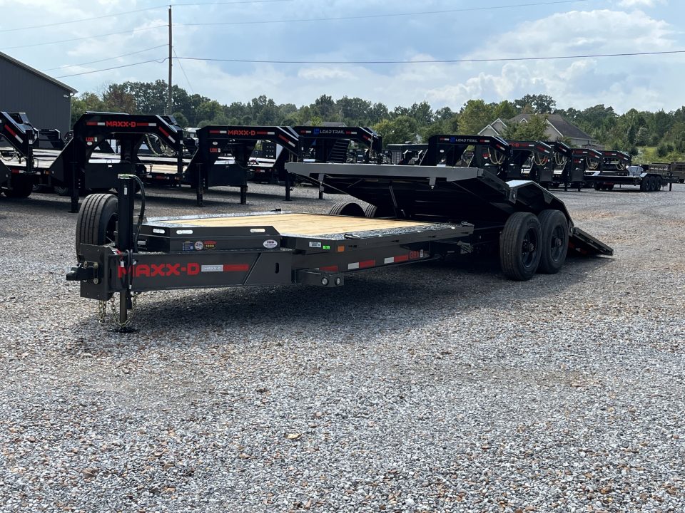 New 2027 MAXXD 102" X 24' 24K Tilt Equipment Trailer ALL NEW