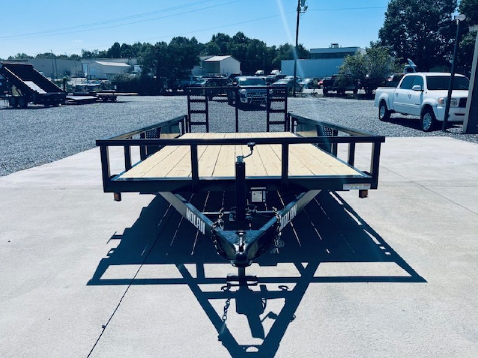 New 2026 Nolan 7X16 7K Landscape Utility Trailer