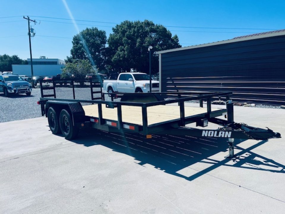 New 2026 Nolan 7X16 7K Landscape Utility Trailer