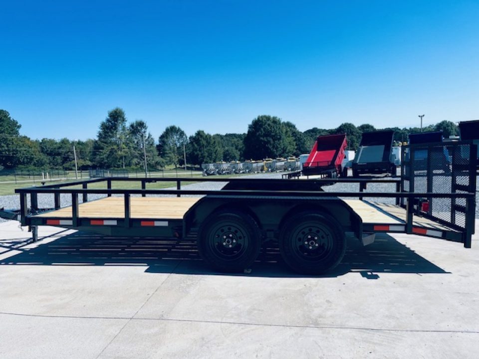 New 2026 Nolan 7X16 7K Landscape Utility Trailer