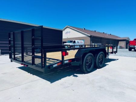 New 2026 Nolan 7X16 7K Landscape Utility Trailer