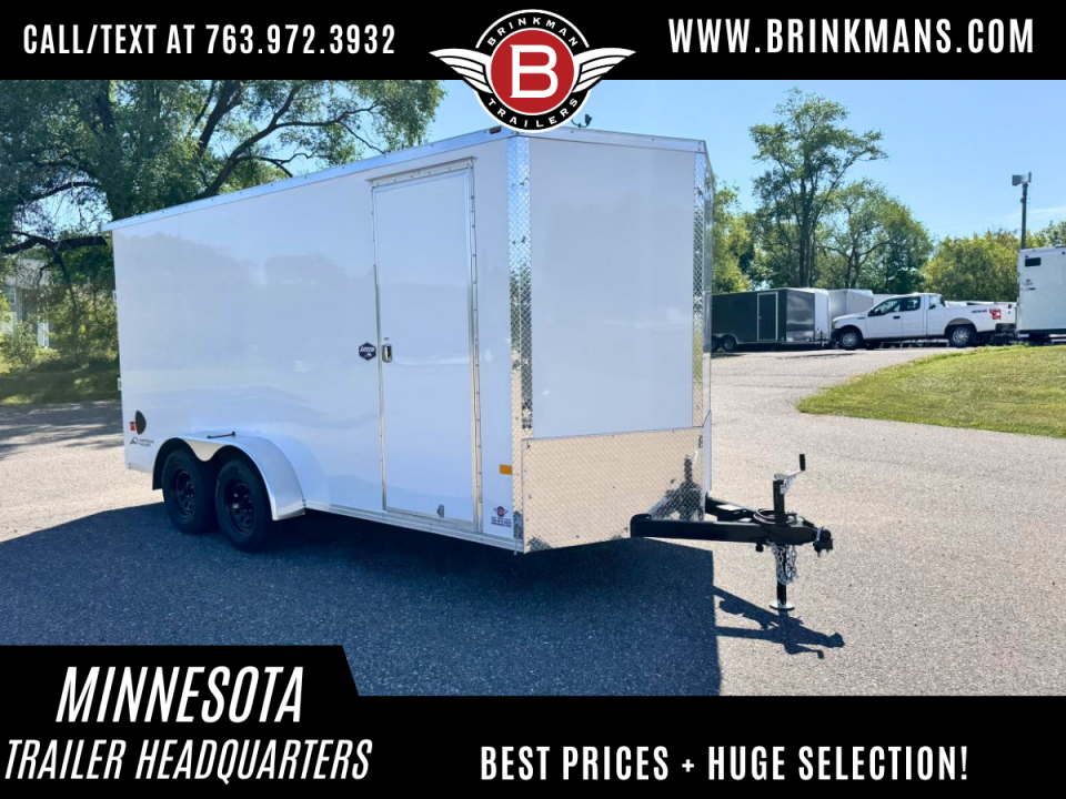 New 2026 American Hauler 7x16 Cargo / Enclosed Trailer