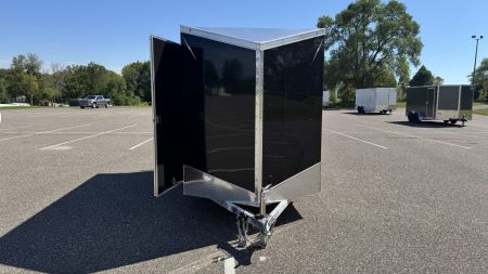 New 2026 Lightning 6x12 Enclosed Aluminum Cargo Trailer - RAMP DOOR!