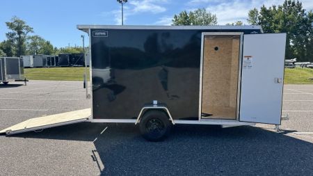 New 2026 Lightning 6x12 Enclosed Aluminum Cargo Trailer - RAMP DOOR!