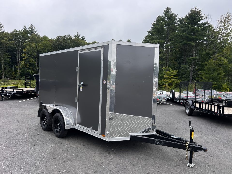New 2027 Spartan 6X12 +2ft V-nose/ 6'6" interior height / .080 Polycore Exterior/ Ext. Tongue - 7000GVW