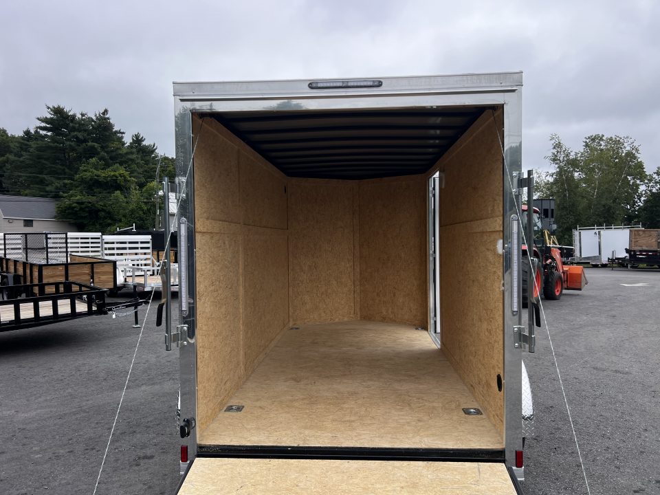 New 2027 Spartan 6X12 +2ft V-nose/ 6'6" interior height / .080 Polycore Exterior/ Ext. Tongue - 7000GVW