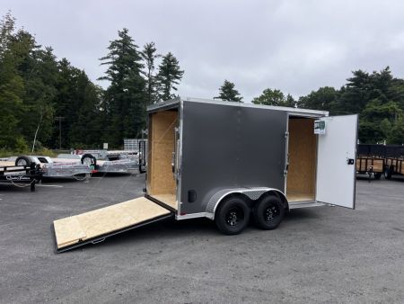 New 2027 Spartan 6X12 +2ft V-nose/ 6'6" interior height / .080 Polycore Exterior/ Ext. Tongue - 7000GVW