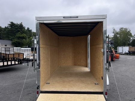 New 2027 Spartan 6X12 +2ft V-nose/ 6'6" interior height / .080 Polycore Exterior/ Ext. Tongue - 7000GVW
