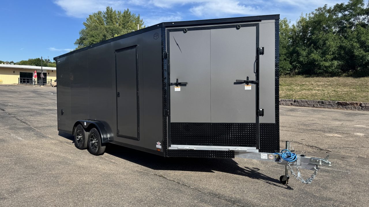 New 2027 Lightning Trailers 7.5x23 Snowmobile Trailer