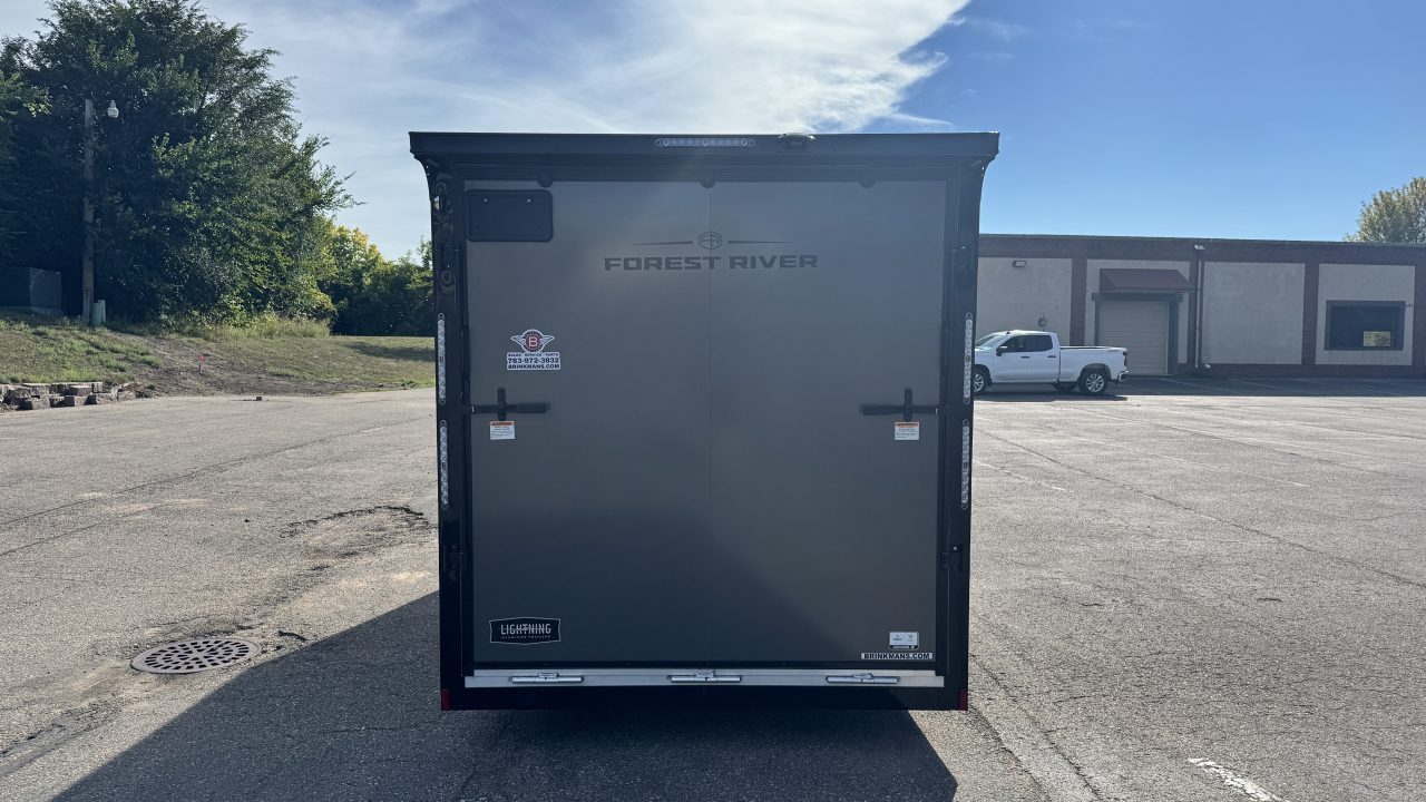 New 2027 Lightning Trailers 7.5x23 Snowmobile Trailer