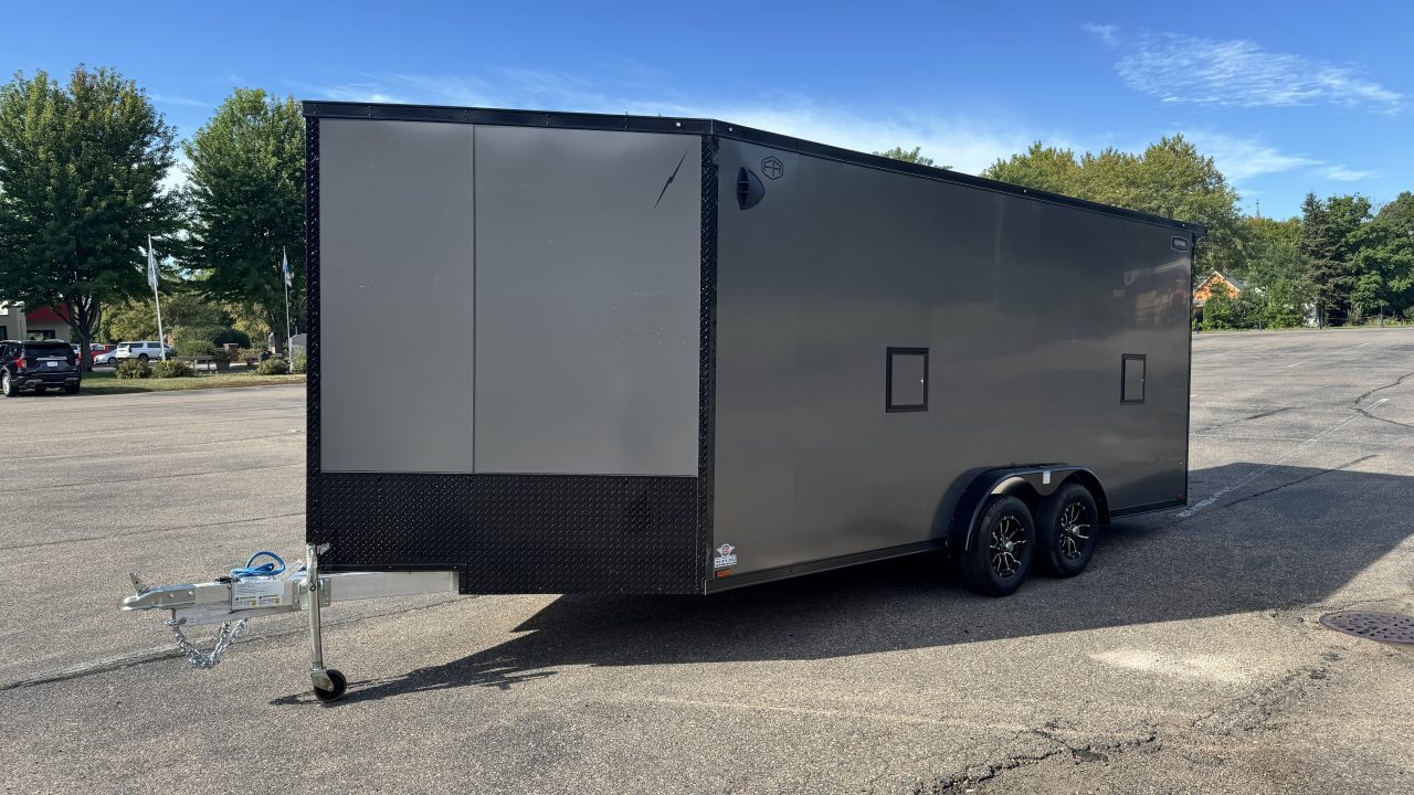 New 2027 Lightning Trailers 7.5x23 Snowmobile Trailer