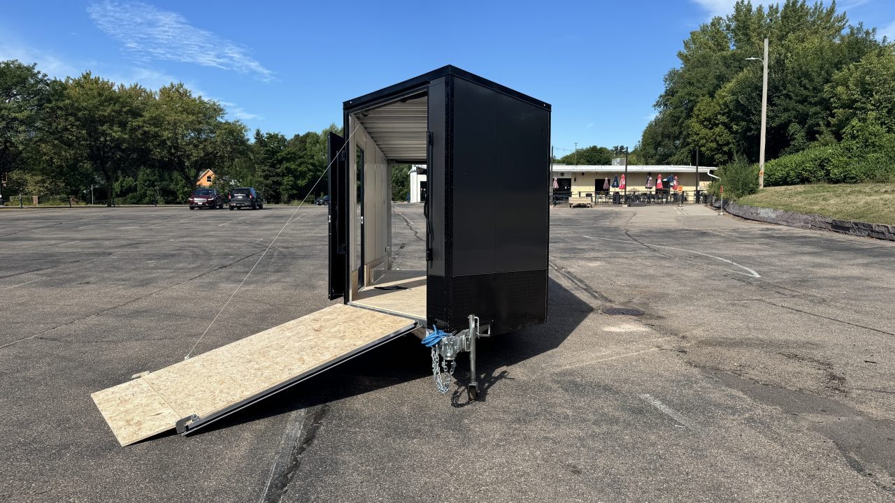 New 2027 Lightning Trailers 7.5x23 Snowmobile Trailer