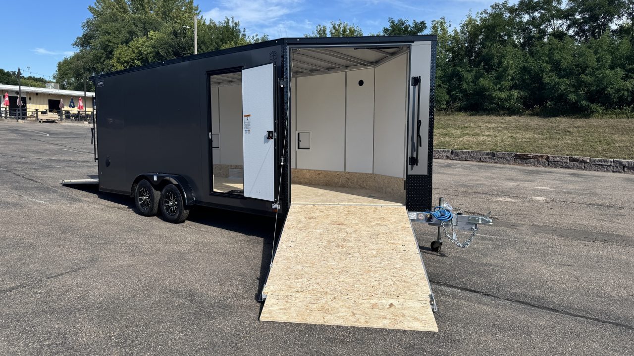 New 2027 Lightning Trailers 7.5x23 Snowmobile Trailer