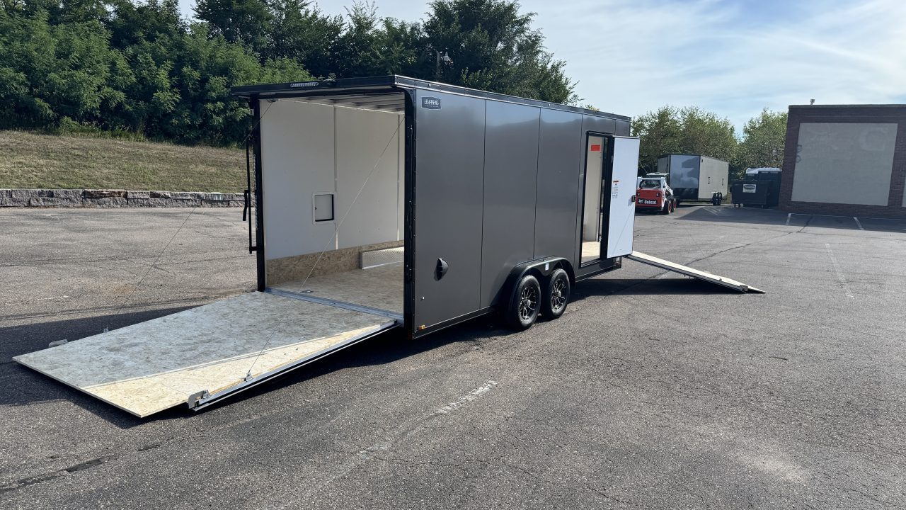 New 2027 Lightning Trailers 7.5x23 Snowmobile Trailer