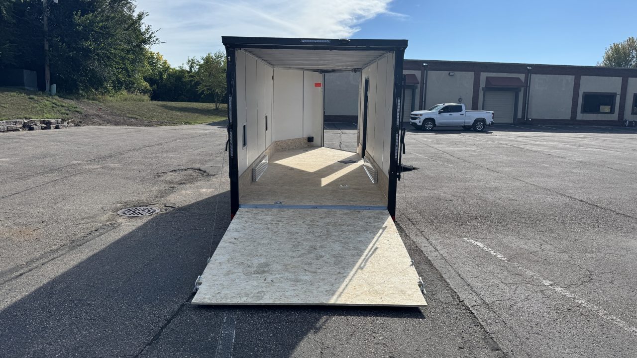 New 2027 Lightning Trailers 7.5x23 Snowmobile Trailer