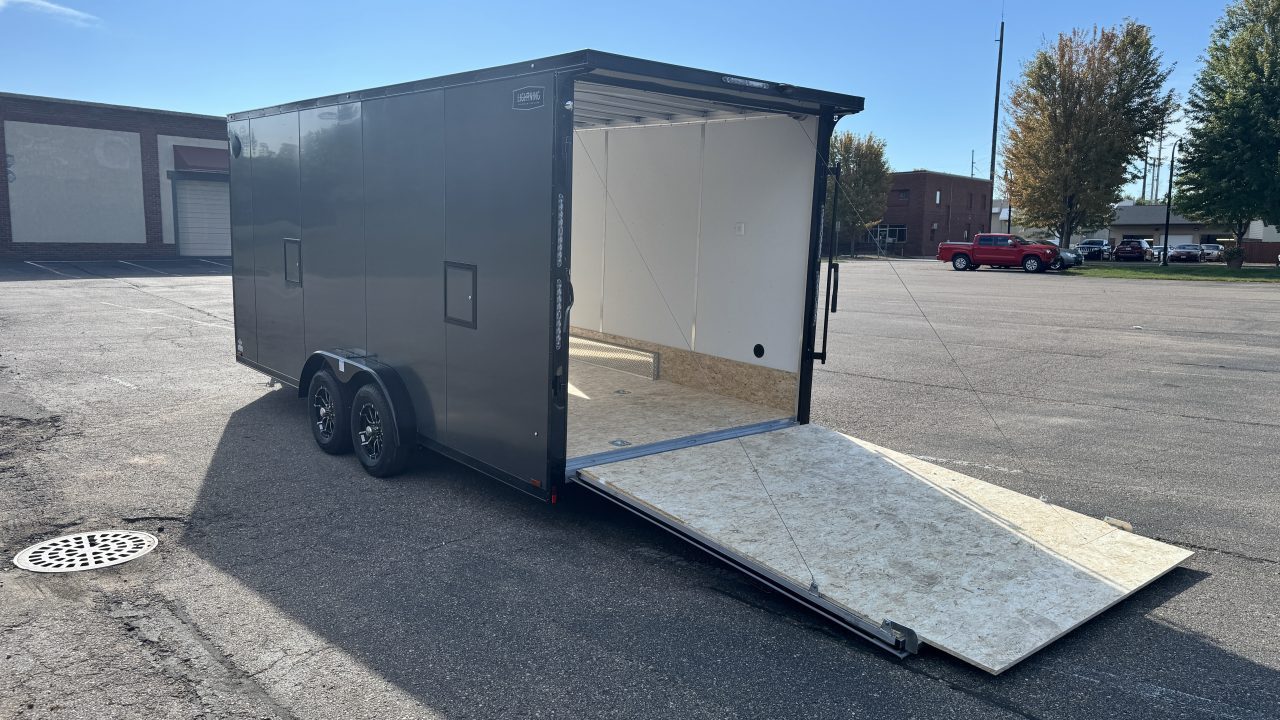New 2027 Lightning Trailers 7.5x23 Snowmobile Trailer