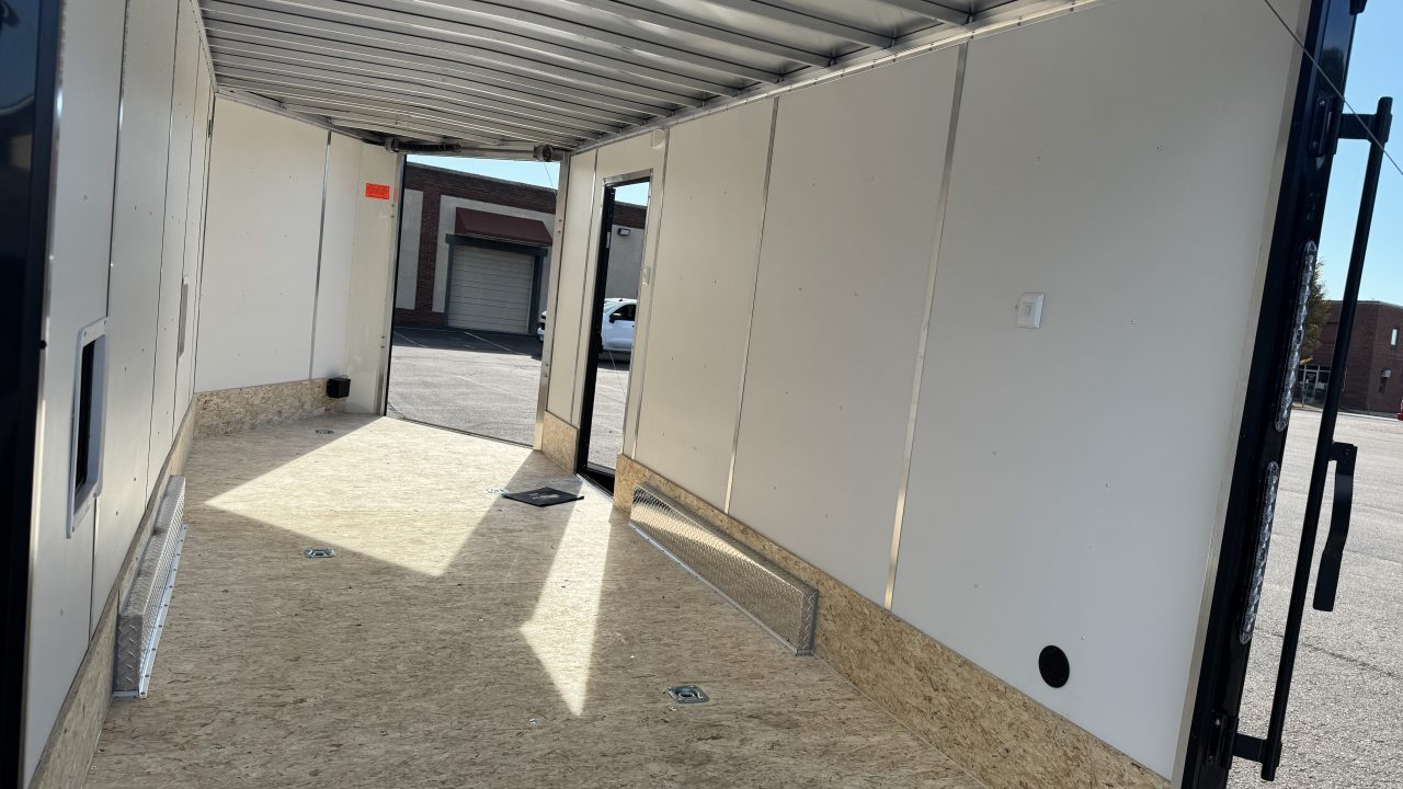 New 2027 Lightning Trailers 7.5x23 Snowmobile Trailer