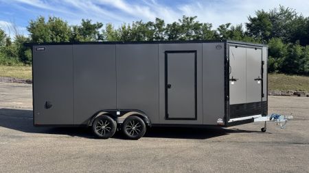 New 2027 Lightning Trailers 7.5x23 Snowmobile Trailer