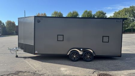 New 2027 Lightning Trailers 7.5x23 Snowmobile Trailer