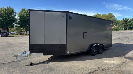 New 2027 Lightning Trailers 7.5x23 Snowmobile Trailer