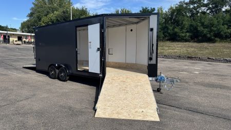 New 2027 Lightning Trailers 7.5x23 Snowmobile Trailer