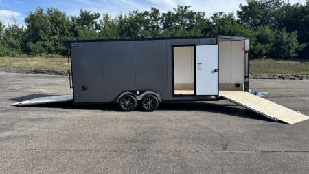 New 2027 Lightning Trailers 7.5x23 Snowmobile Trailer