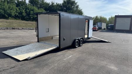 New 2027 Lightning Trailers 7.5x23 Snowmobile Trailer