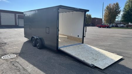 New 2027 Lightning Trailers 7.5x23 Snowmobile Trailer