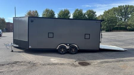 New 2027 Lightning Trailers 7.5x23 Snowmobile Trailer