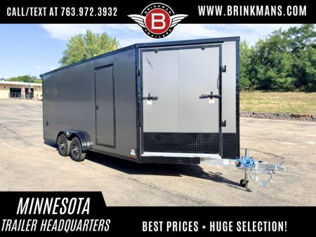 New 2027 Lightning Trailers 7.5x23 Snowmobile Trailer