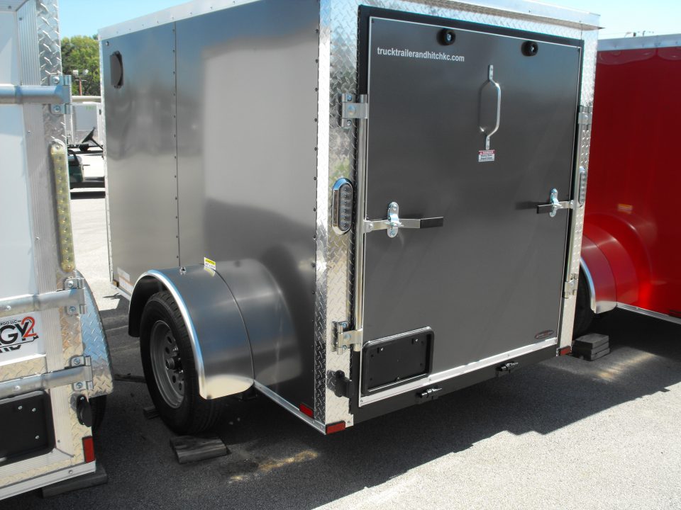 New Enclosed Trailer 5 X 8 Ramp 2990 Axle