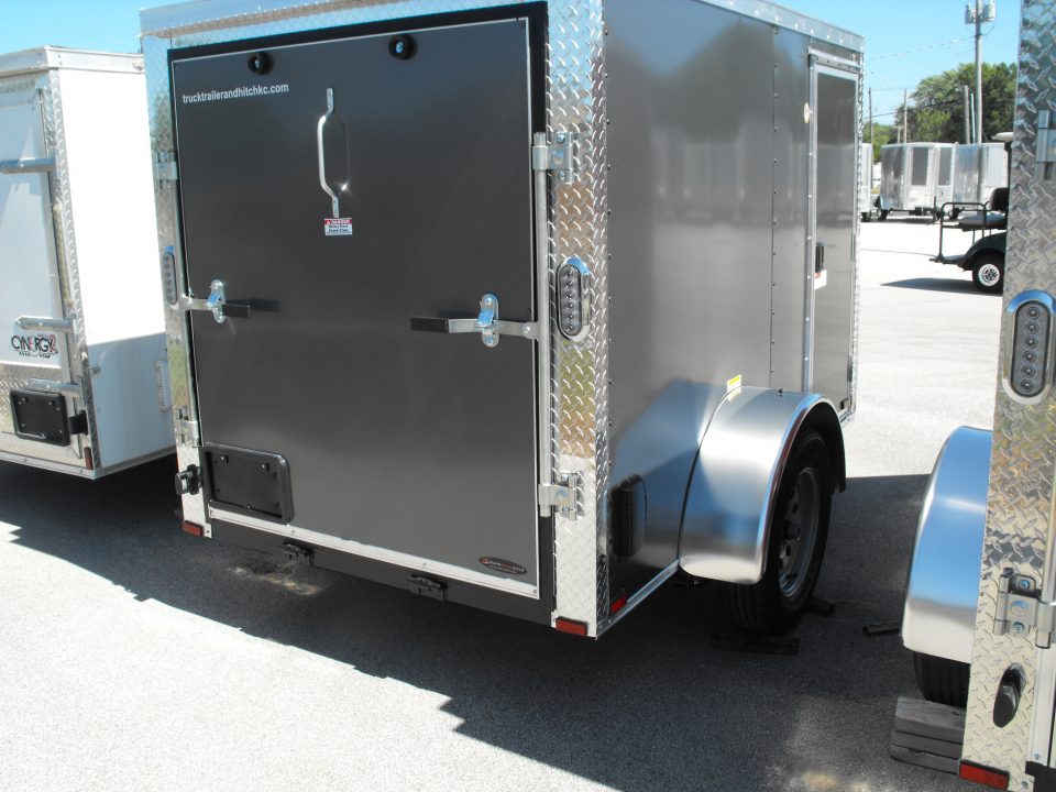 New Enclosed Trailer 5 X 8 Ramp 2990 Axle