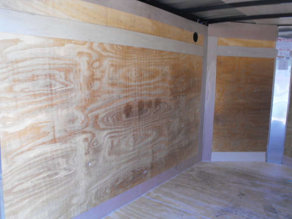 New Enclosed Trailer 5 X 8 Ramp 2990 Axle