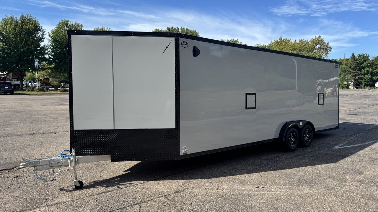 New 2026 Lightning 7.5x29 Snow / Enclosed Trailer