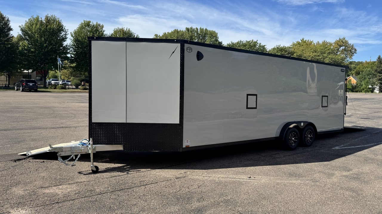 New 2026 Lightning 7.5x29 Snow / Enclosed Trailer