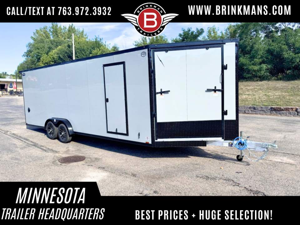 New 2026 Lightning 7.5x29 Snow / Enclosed Trailer
