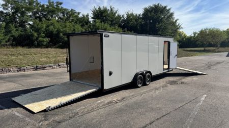New 2026 Lightning 7.5x29 Snow / Enclosed Trailer