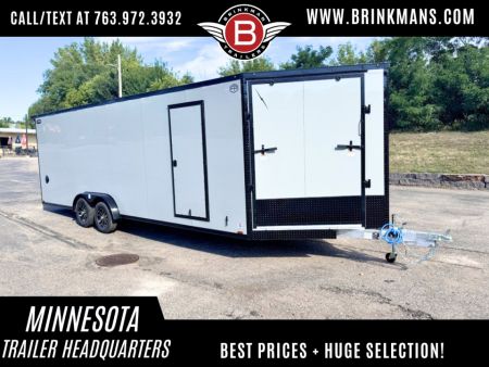 New 2026 Lightning 7.5x29 Snow / Enclosed Trailer