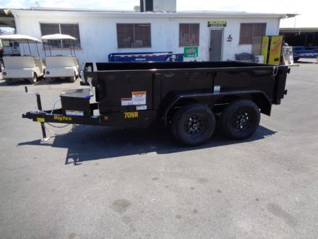 New 2027 BIG TEX Trailers * 70SR-10 * 5x10 Tandem Axle Single Ram 7k Dump Trailer