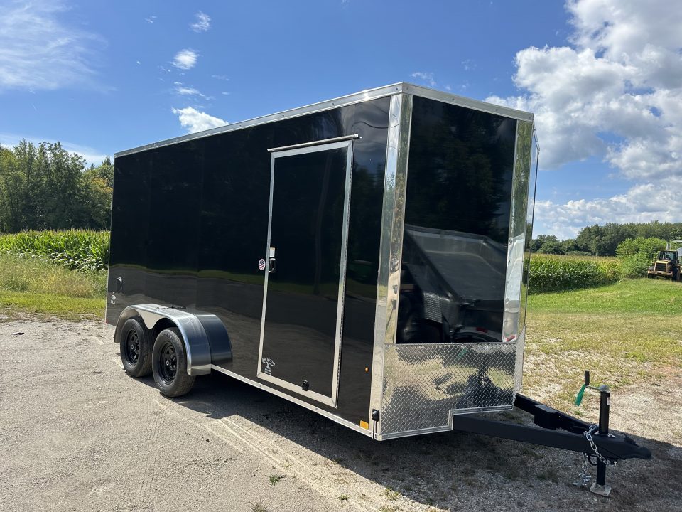 New 2027 Look Trailers 7x14 Enclosed trailer 84" Interior