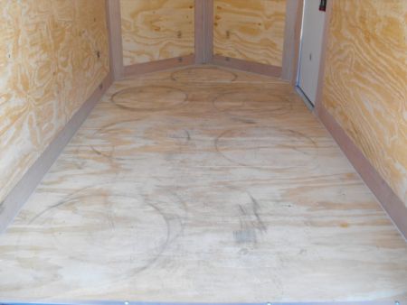 New Enclosed Trailer 5 X 8 Ramp Tube Const 2990Axle 5' Interior