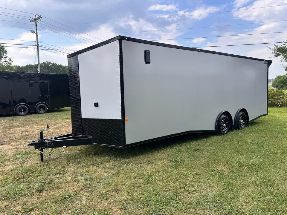 New 2027 Rock Solid Cargo 8.5x24 Interior-Race Trailer- Finished Interior- 5200lb Torsion Axle-Car/ Race Trailer