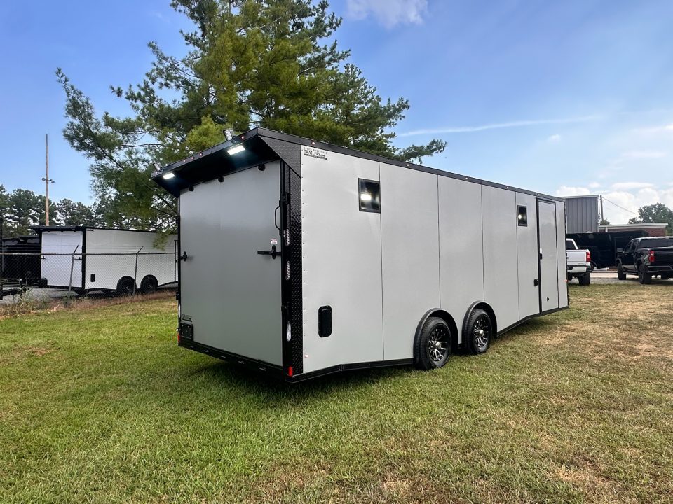 New 2027 Rock Solid Cargo 8.5x24 Interior-Race Trailer- Finished Interior- 5200lb Torsion Axle-Car/ Race Trailer