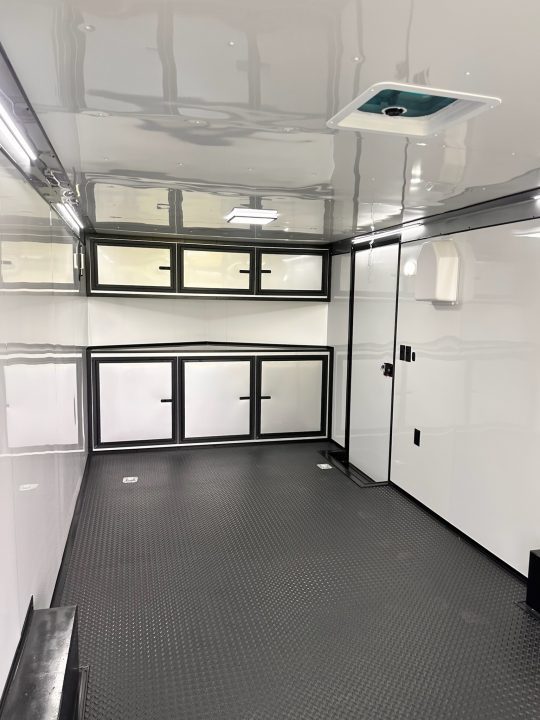 New 2027 Rock Solid Cargo 8.5x24 Interior-Race Trailer- Finished Interior- 5200lb Torsion Axle-Car/ Race Trailer