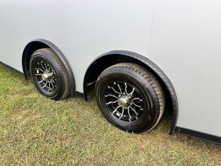 New 2027 Rock Solid Cargo 8.5x24 Interior-Race Trailer- Finished Interior- 5200lb Torsion Axle-Car/ Race Trailer