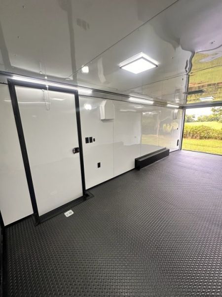 New 2027 Rock Solid Cargo 8.5x24 Interior-Race Trailer- Finished Interior- 5200lb Torsion Axle-Car/ Race Trailer