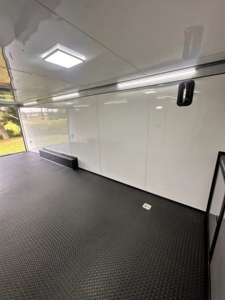 New 2027 Rock Solid Cargo 8.5x24 Interior-Race Trailer- Finished Interior- 5200lb Torsion Axle-Car/ Race Trailer