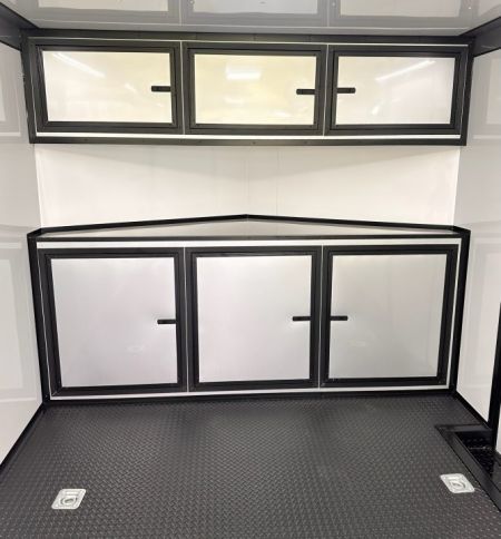 New 2027 Rock Solid Cargo 8.5x24 Interior-Race Trailer- Finished Interior- 5200lb Torsion Axle-Car/ Race Trailer