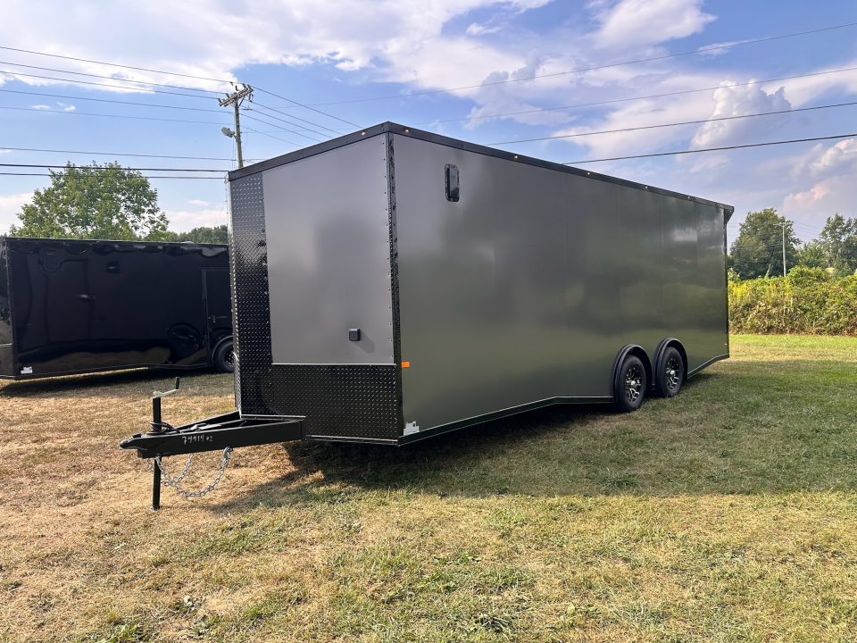 New 2027 Rock Solid Cargo 8.5x24 7'6" Interior-Race Trailer- Finished Interior- 5200lb Torsion Axle- Car/Race Trailer