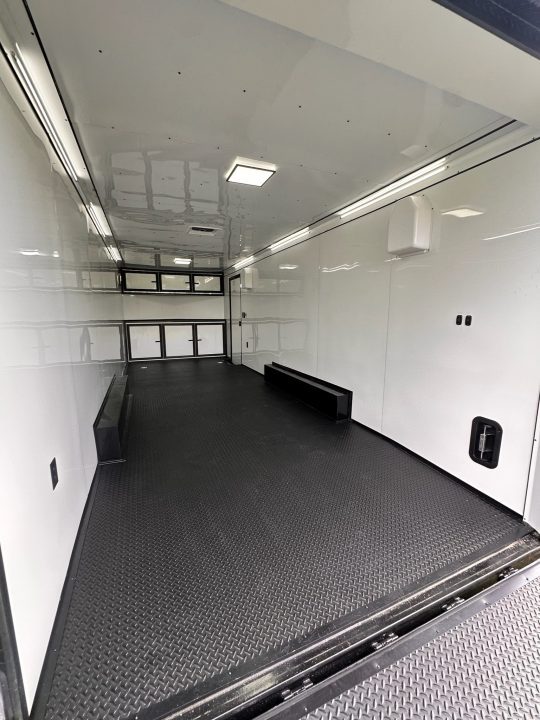 New 2027 Rock Solid Cargo 8.5x24 7'6" Interior-Race Trailer- Finished Interior- 5200lb Torsion Axle- Car/Race Trailer